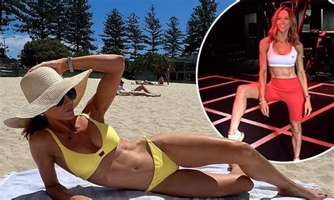 Ex Cricket WAG Kyly Clarke Flaunts Her Ripped Bikini Body At A