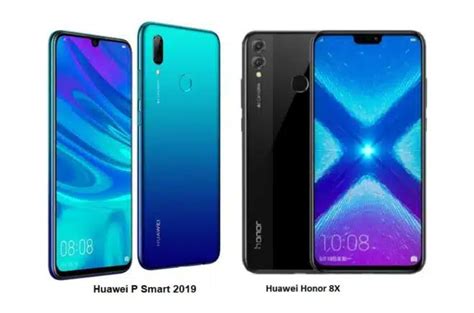 Honor 8X Vs Huawei P Smart 2019 Quali Sono Le Differenze