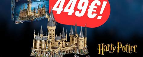 Il Castello di Hogwarts in versione LEGO è SCONTATO