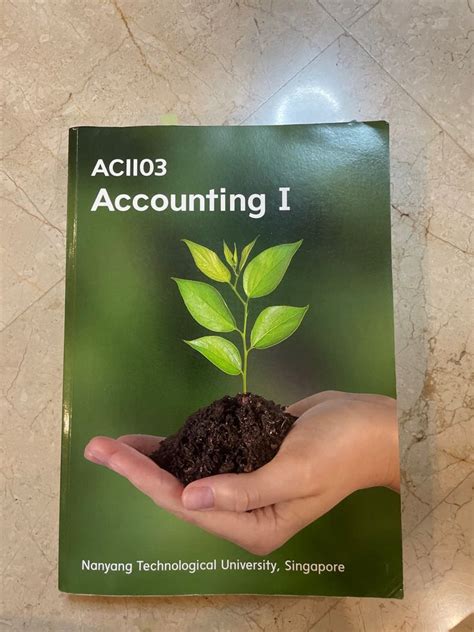 Ac Ntu Accounting Hobbies Toys Books Magazines Textbooks On