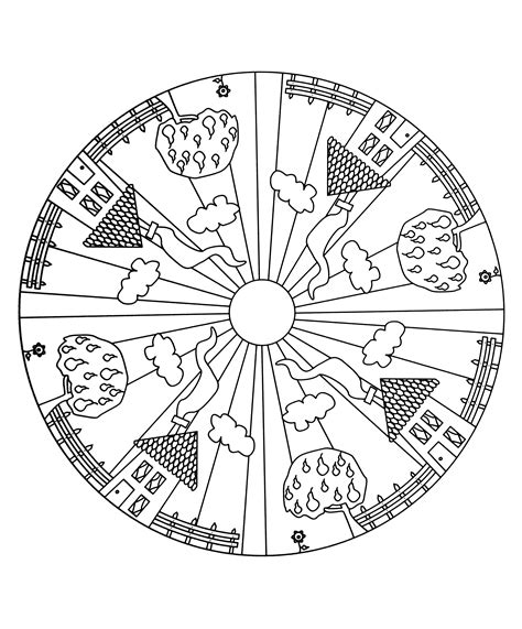 Dsc - 5066 - Mandalas Kids Coloring Pages