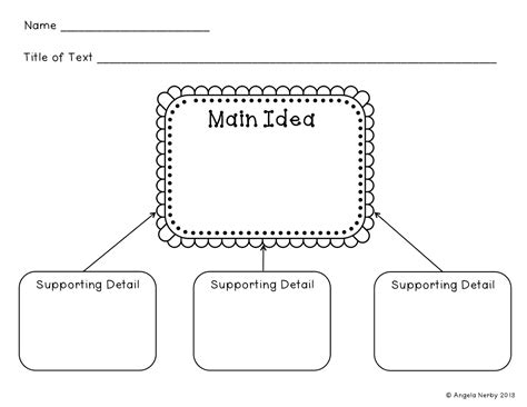 10 Lovable Main Idea Supporting Details Graphic Organizer 2024