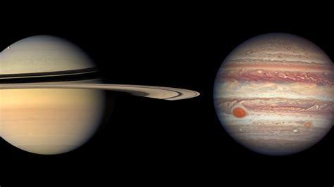 Saturn Compared To Other Planets