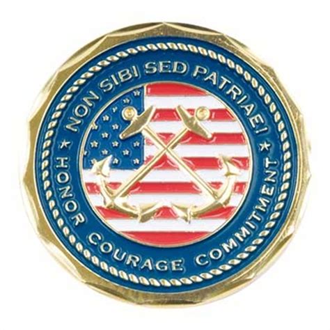 Us Navy Veteran Proudly Served Challenge Coin Meachs Military