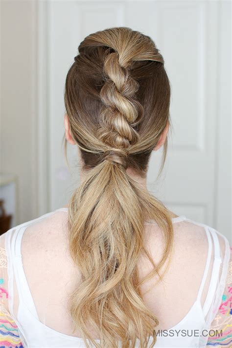 easy rope braid hairstyles missy sue