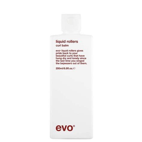 Evo Liquid Rollers Curl Balm 200ml Charli And Kate