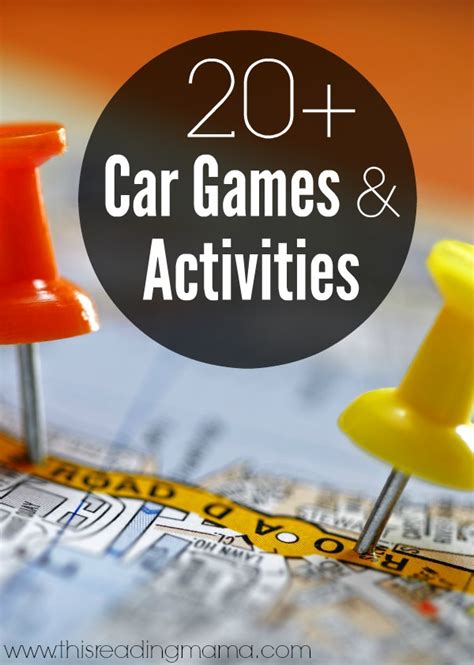 FREE Car Games and Activities