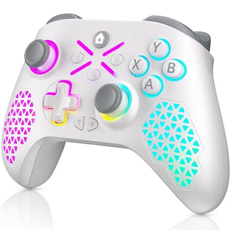 Wireless Xbox One Controller With Rgb Led Light Support Button Mapping