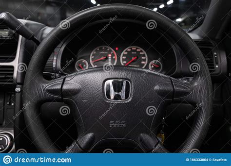 Novosibirsk Russia â April 02 2020 Honda CR V Editorial Stock Image