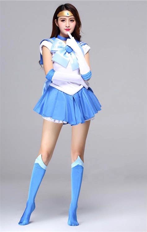 Halloween Sailor Mercury Costume Sailor Moon Crystal Sailor Moon