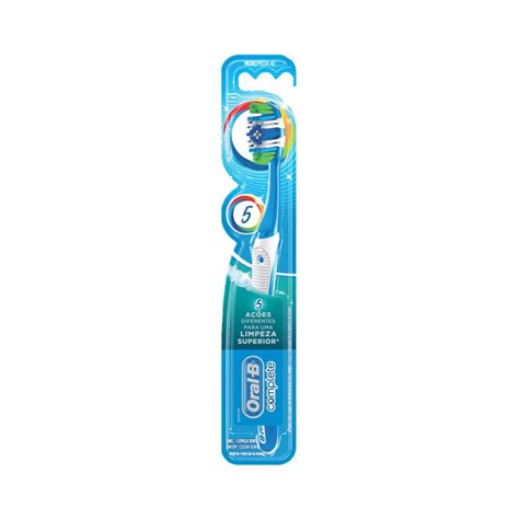 Escova Dental Oral B Complete 5 Ações De Limpeza Leo Cosméticos