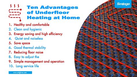 Ten Advantages Of Underfloor Heating At Home