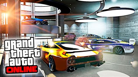 NUEVO GARAJE PARA METER 60 COCHES NUEVO DLC GTA V Online NUEVO DLC