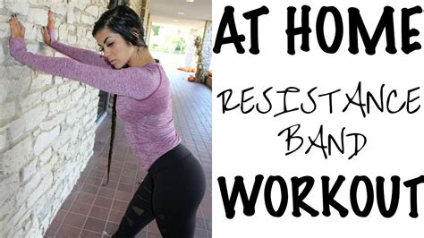 Booty Workout With Bands How To Build Your Booty At Home Resistance Bands Only Country Music