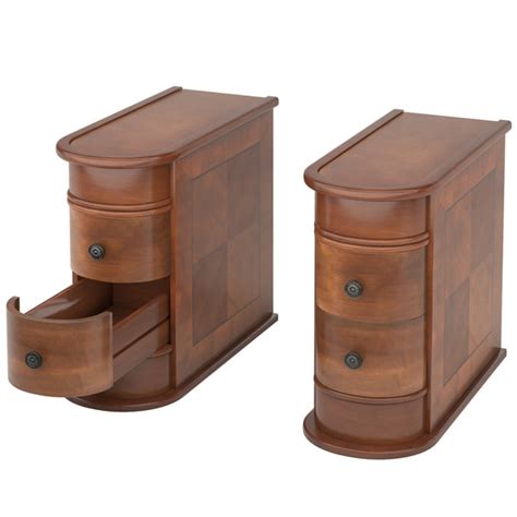 Wildon Home Belanna Solid Wood Pedestal End Table Set Wayfair