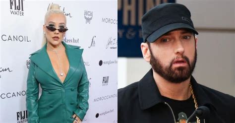 Christina Aguilera And Eminems Beef Explained Inside The Feud