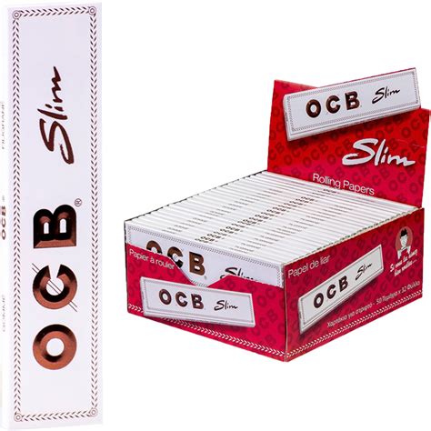 OCB Weiß Long Slim 50 x 32 Blatt in deiner Tabak Welt