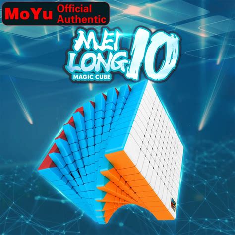 Moyu 10x10 Cube Mfjs Meilong 10x10 Magic Speed Cube Stickerless