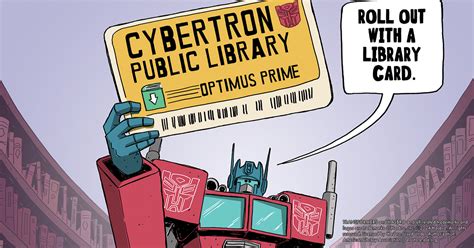 Autobots Roll Outto The Library I Love Libraries