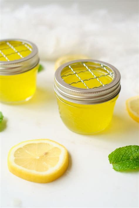 Gel Air Freshener With Peppermint And Lemon Essential Oils | OMC