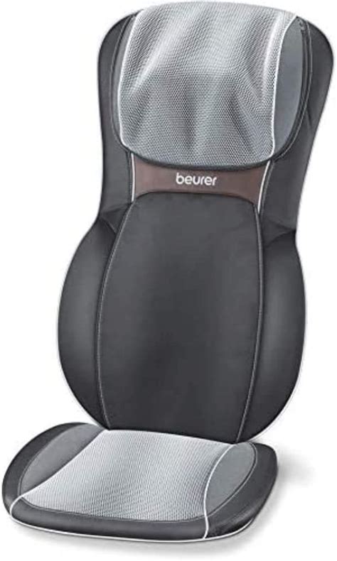 Beurer MG 295 Massage Seat Cover 4 Shiatsu Massage Heads 3 Massage