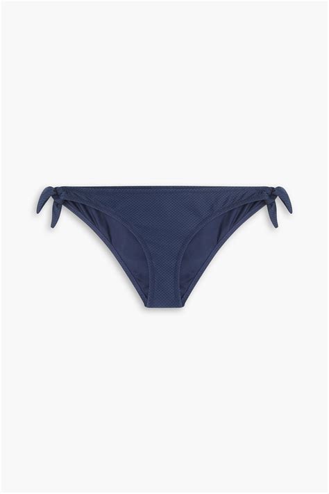 HEIDI KLEIN Tief sitzendes Bikini Höschen aus Stretch Piqué THE OUTNET