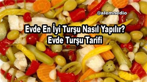 Evde En Yi Tur U Nas L Yap L R Evde Tur U Tarifi Alemnedio