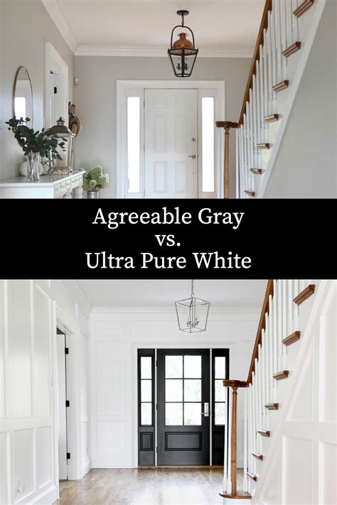 Sherwin Williams Agreeable Gray Paint Color Review Grey Walls White