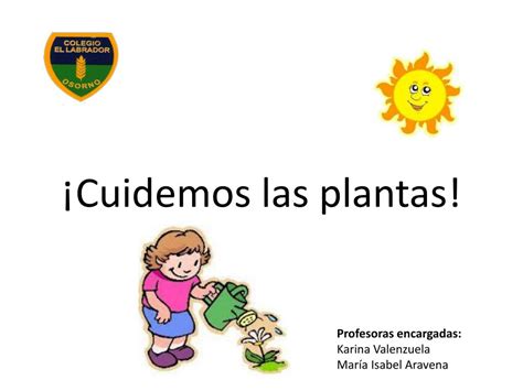 Ppt ¡cuidemos Las Plantas Powerpoint Presentation Free Download