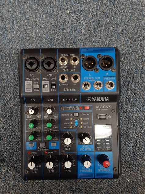 Yamaha MG06X Mixer USED