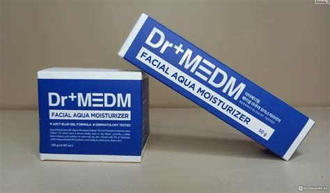Крем-гель для лица Dr+MEDM Facial Aqua Moisturizer Увлажняющий - «💙 Моя ...