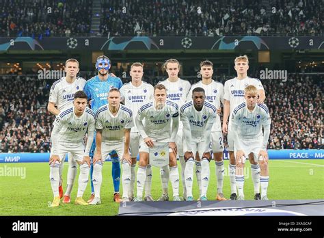 Copenhagen, Denmark. 02nd Nov, 2022. The starting-11 of FC Copenhagen ...