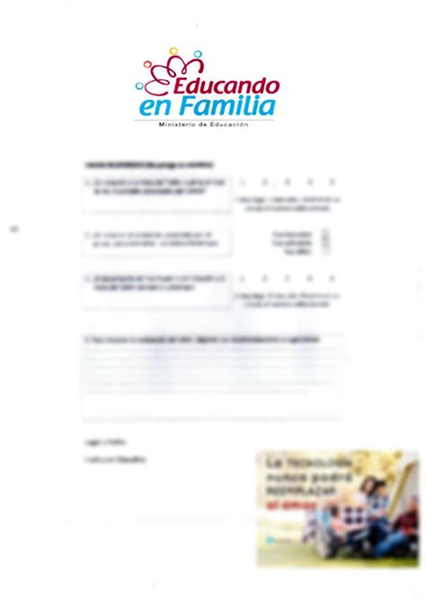 Solution Ficha De Evaluacion Taller Educando En Familia Internet