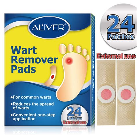 Wart Remover Wart Removal Plasters Pad Foot Corn Removal Plaster With