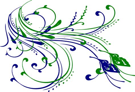 Butterfly Scroll Clip Art At Vector Clip Art Online