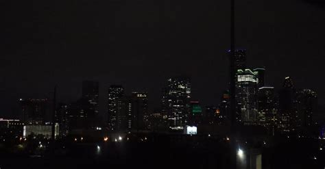 Photo of Downtown Houston Night Skyline – December 2021 - Rideshare Houston