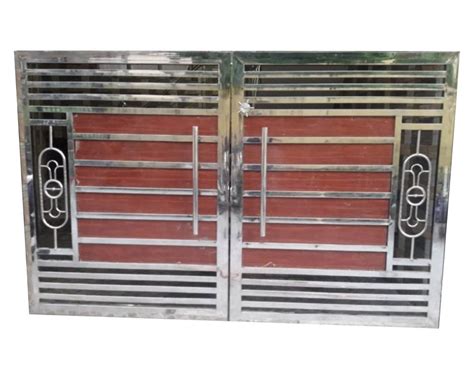 Modern Stainless Steel Hinged Gate For Home At Rs 450 Square Feet In