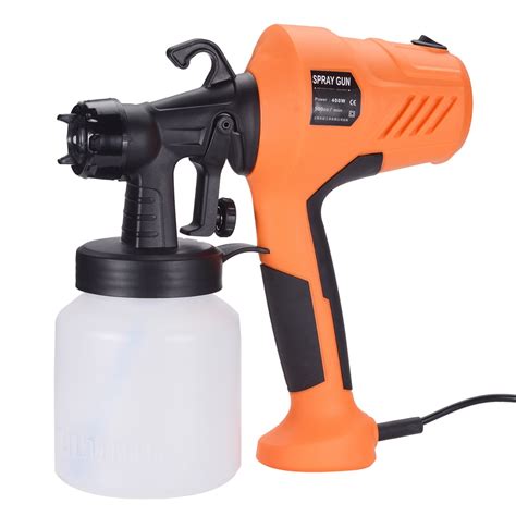 Ml Electric Spray Gun W Home Paint Sprayer V Flow Control Easy