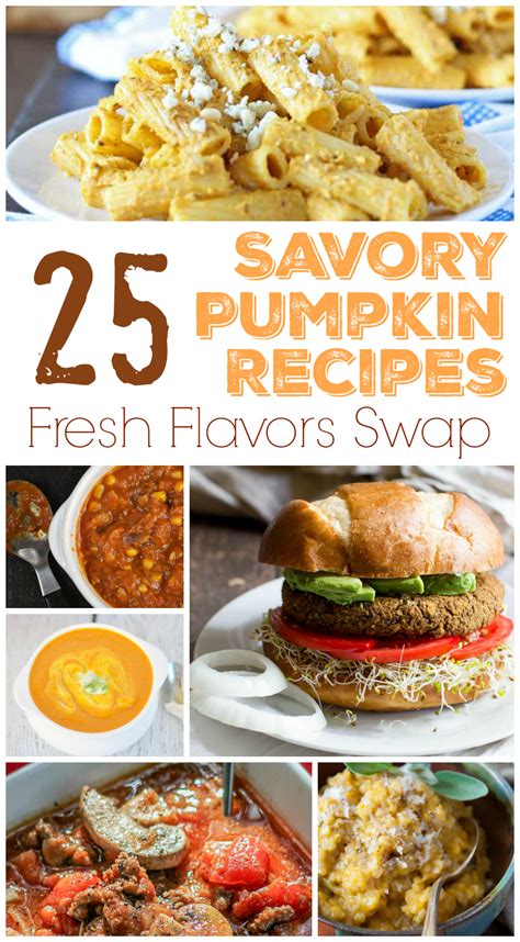 25 Savory Pumpkin Recipes #FlavorsSwap