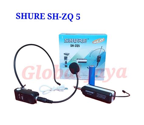 Mic Bando Shure SH ZQ5 Wireless Microphone Wireless Shure SH ZQ 5 Mic