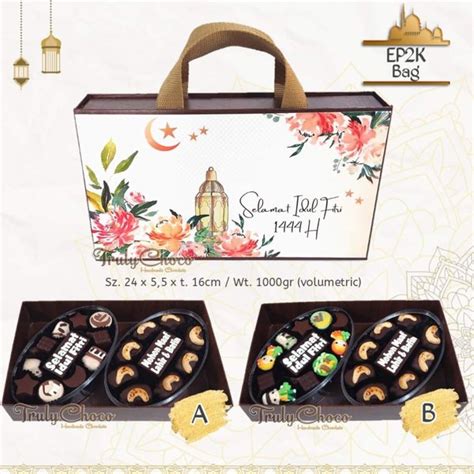 Jual Hampers Lebaran Idul Fitri 2023 Coklat Trulychoco EP2k Bag Di