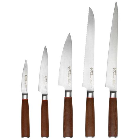 Nihon X50 Knife Set 5 Piece And Glass ProCook