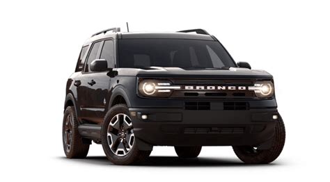 2021 Ford Bronco Sport Outer Banks Shadow Black 15l Ecoboost® Engine With Auto Start Stop