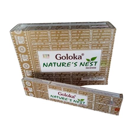 Goloka Nature S Nest Indian Incense Box Templo De Buda Esoteric