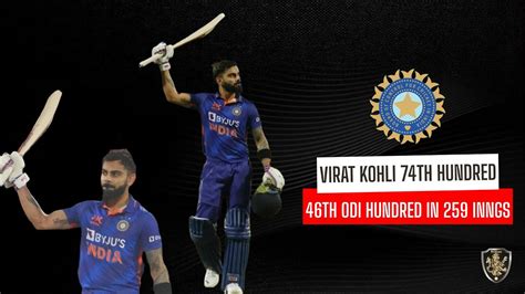 LIVE INDIA V SRI LANKA Virat Kohli 74th Century 46th ODI Century