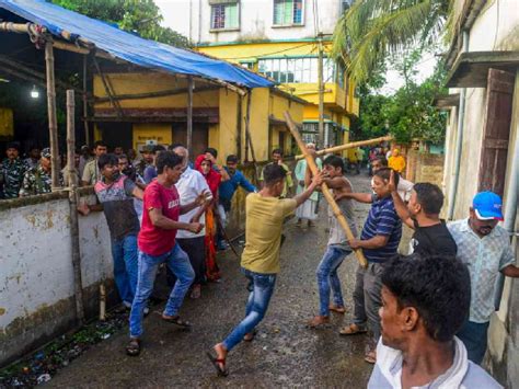 West Bengal Panchayat Elections At Least 16 Dead In Polling Day