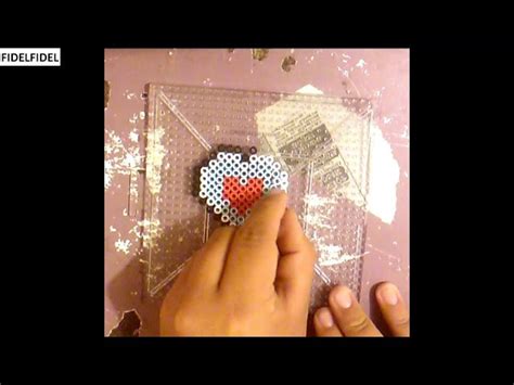 Como Hacer Un Trozo De Coraz N Con Hama Beads