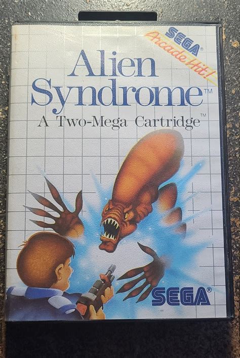 Alien Syndrome For Sega Master System Cib Etsy