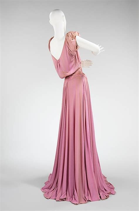 Dress Evening Charles James American Born Great Britain