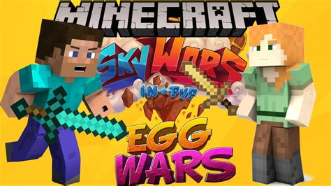 MINECRAFT JUGANDO VARIAS MODALIDADES SKY WARS EGG WARS PVP YouTube